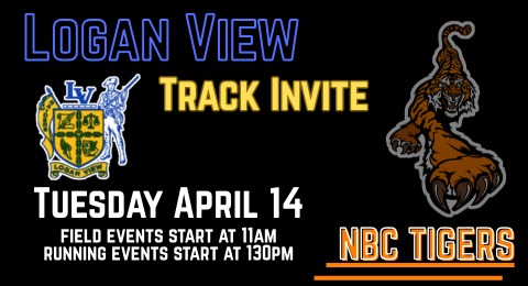 NbcTrack's tweet photo. Find the Boys and Girls Track Teams up at Logan View Today! Field events start at 11am. Come check us out! https://t.co/XBiszAWTB8
