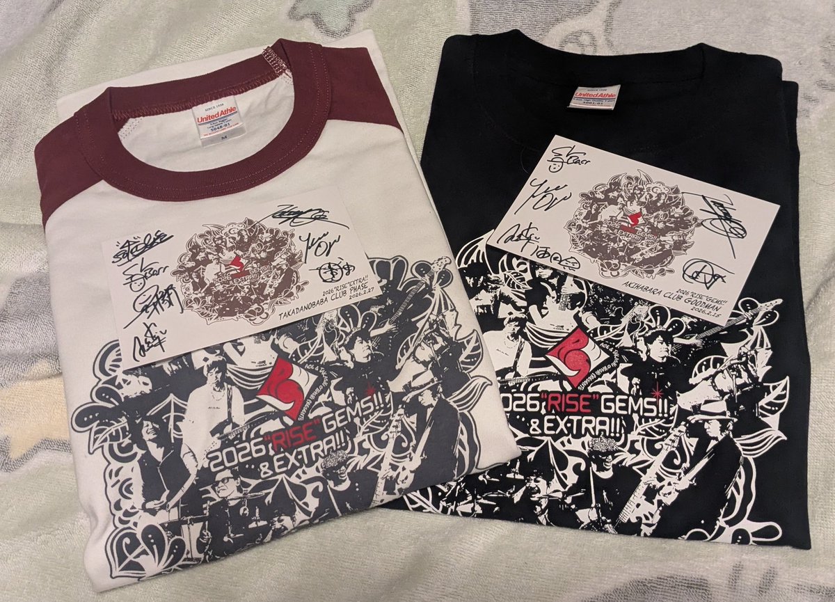 Rinmaru1130's tweet image. うへへ……うへへへ………( *¯ ꒳¯*)
今週激務だから、ヘッドホン開封は週末のお楽しみかな……
 #聖飢魔II
 #RISE
 #Tシャツは明日着る