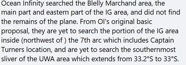 elizanow1's tweet image. As far as I'm aware (may be wrong!) Cap. Turner's area isn't yet searched. Great interactive map via #MH370 Caption.net link: mh370-caption.net/index.php/arma…
Also, March 2026 update from OI: oceaninfinity.com/news/conclusio…
And: Great report by @RadiantPhysics
shorturl.at/qoCzt