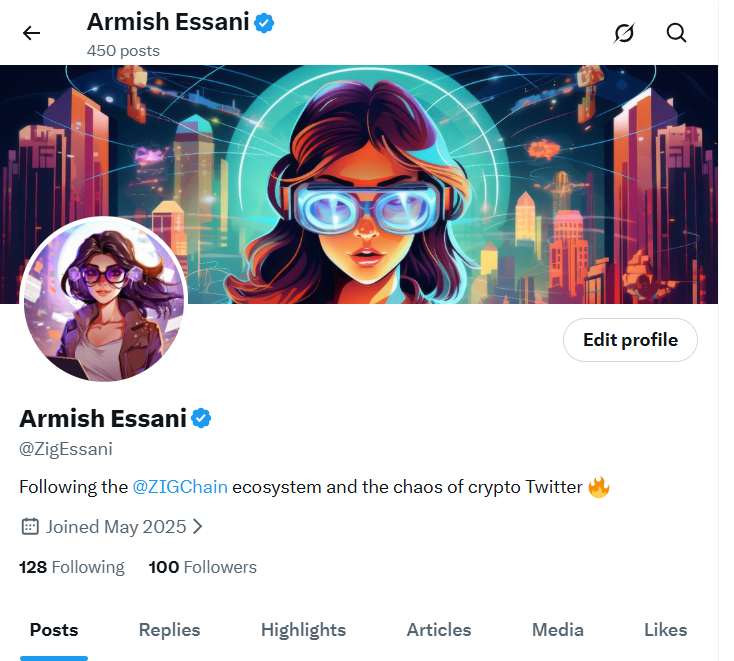 Armish Essani tweet media