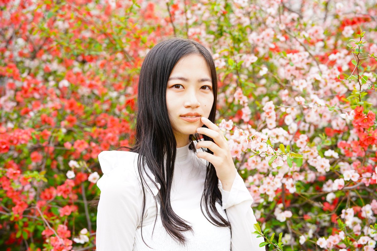 920take1's tweet photo. 『赤とピンク』

#noa撮影会
@390photo 
.
.

Model:如月美桜さん
@mio__kisaragi_ 
#如月美桜 
.
.
#α7riii 
#庄内緑地公園 https://t.co/UbuQXA79TX