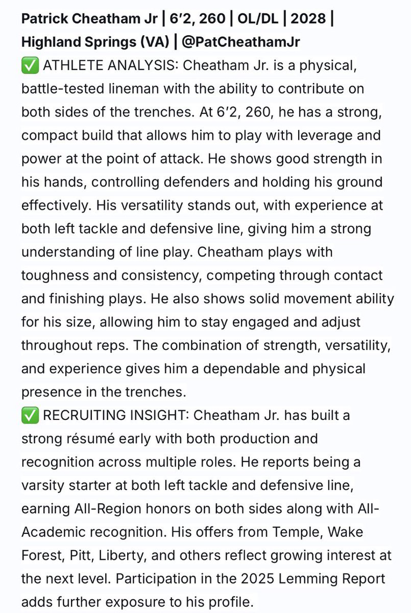 Patrick Cheatham Jr tweet media