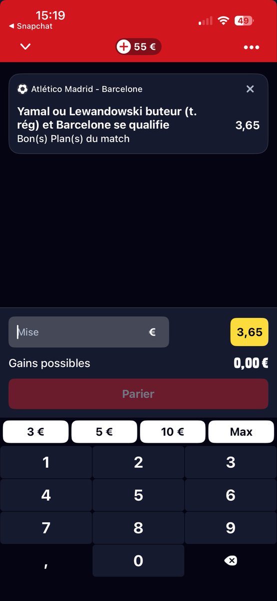 tibod77's tweet photo. @Betclic tibod07 
🤞 https://t.co/nemY07xJnY