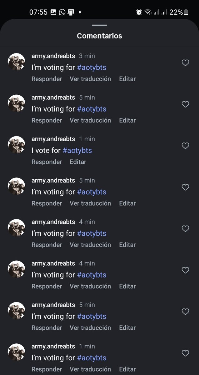 𝘼𝙣𝙙𝙧𝙚𝙖⁷⁼¹🇨🇴 ᵛᵉʳᵃ ᵃ ᵇᵗˢ ⊙⊝⊜ tweet media