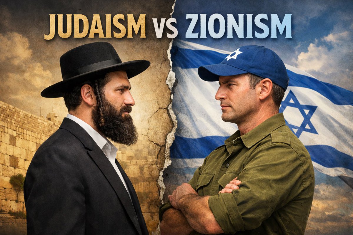 Zionism hijacked Judaism.

Zionism is a political and national movement, not a religion. They just use Judaism as sin, Zionism is a political project that does not represent all Jews!

The movement started rising fast after 1945.

Even AI knows it.
Created a picture with 1 simple