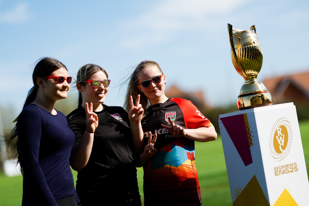 BrisBearsFound's tweet photo. Community Rugby Trophy Tour 🏆   

A brilliant day with our community celebrating the growth of women’s rugby and inspiring the next generation at @LockleazeSport.  

What #Strive25 is all about! https://t.co/0nGwRTfgve
