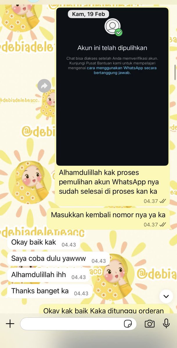 OPEN JASA PEMULIHAN AKUN &amp; HAPUS AKUN SOSMED REAL DAN RESMI
 
✅AKUN LUPA PASWORD/KE HACK
✅ JASA SADAP WA
✅ JASA HAPUS AKUN
✅ JASA HACK/PEMULIHAN AKUN EMAIL,INSTAGRAM,TWITER,  FACEBOOK,TIKTOK  DAN LAIN

halowww semuaa order for whatsapp👇/bio

wa.me/6285353585152