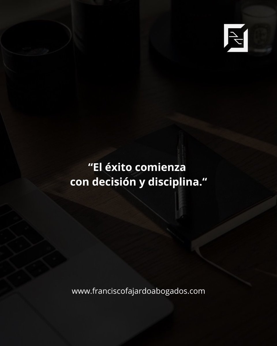 ff_abogados's tweet image. #Decisión #Visión #FranciscoFajardoAbogados