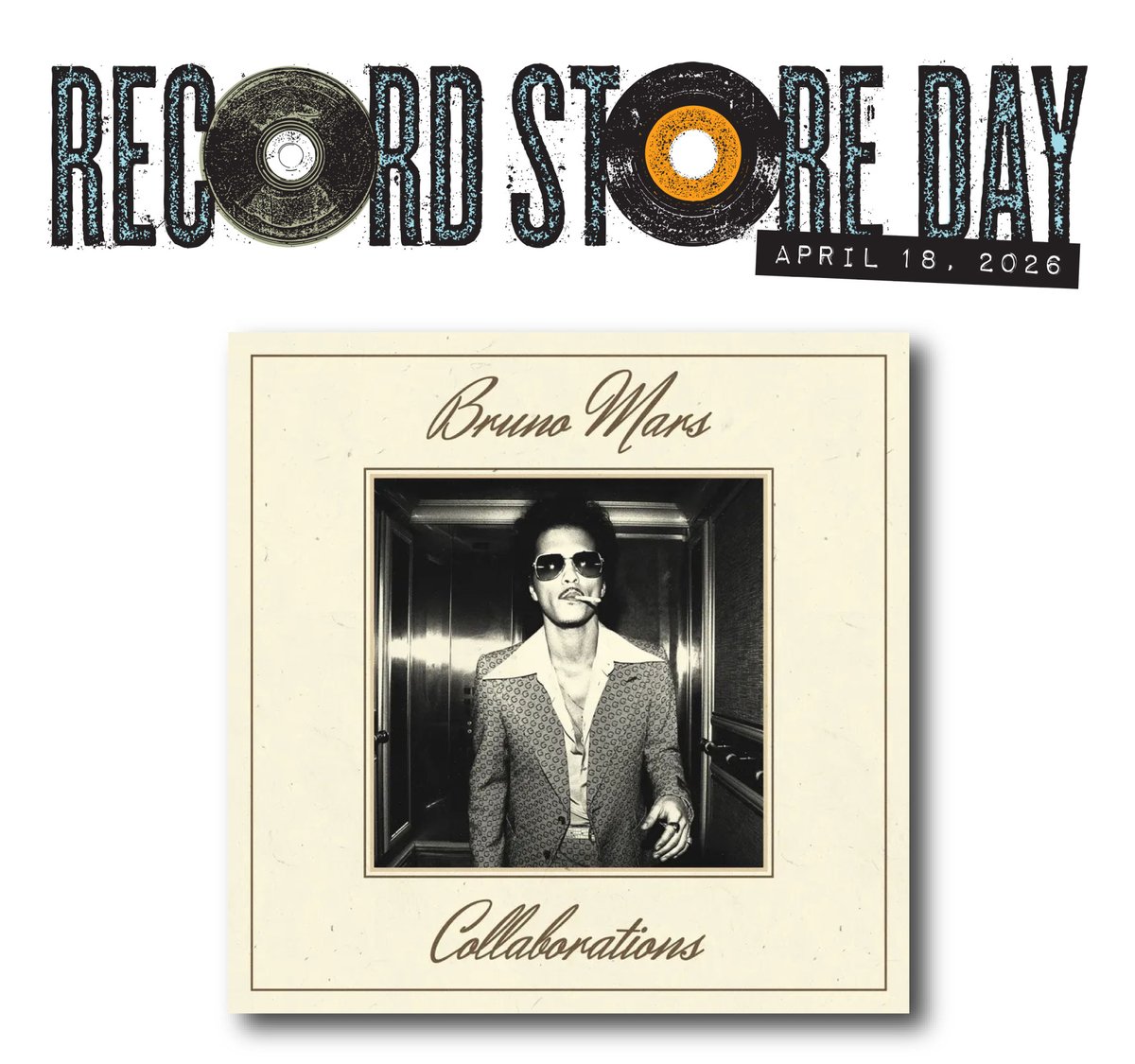 Bruno Mars】 明日4/18(土)はRECORD STORE DAY！ アメリカのRSD