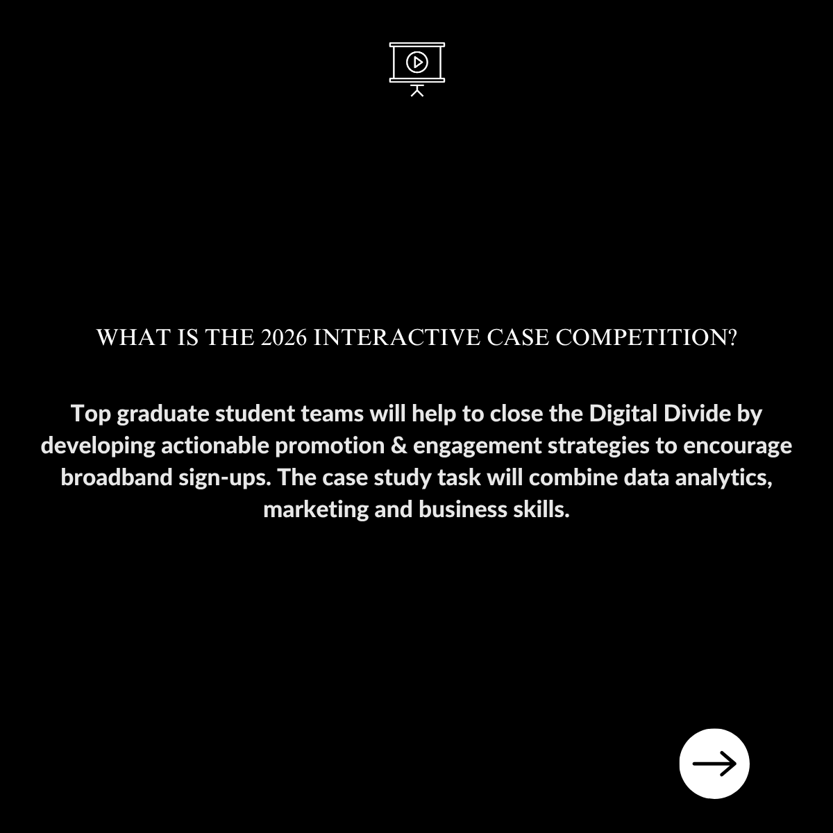 Interactive Case Competition tweet media