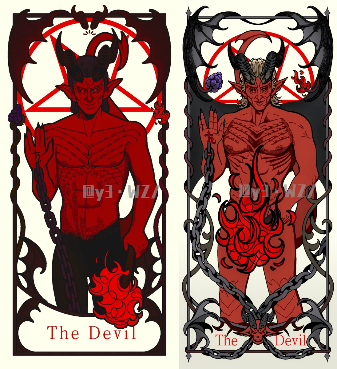 redraw the devil zevlor😈 #zevlor #bg3