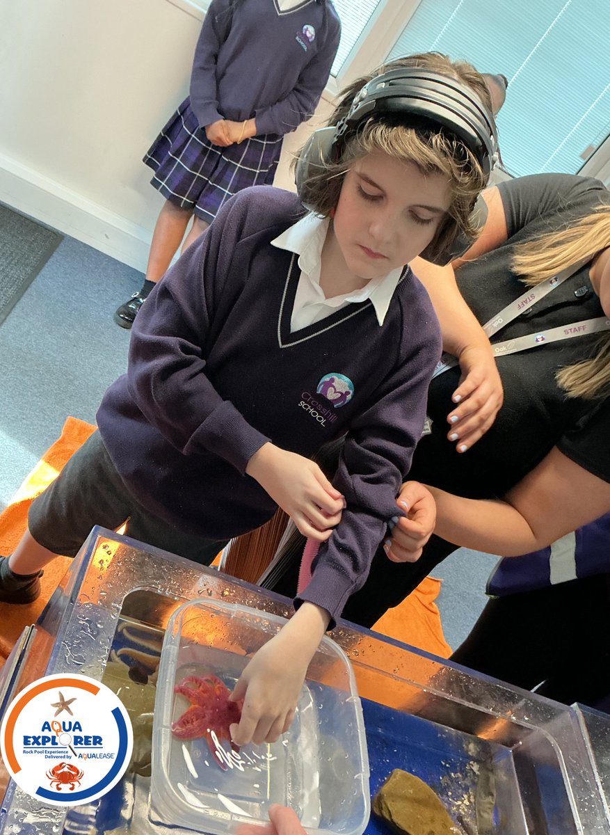 AquaExplorerUK's tweet image. "The children loved it! So sensory and explorative for the children - I could not fault the ranger! He was amazing and really engaging for the students.  All students participated- we will definitely be booking again!" - Claudia, Crosshill School.

#SENSupport #InclusiveLearning