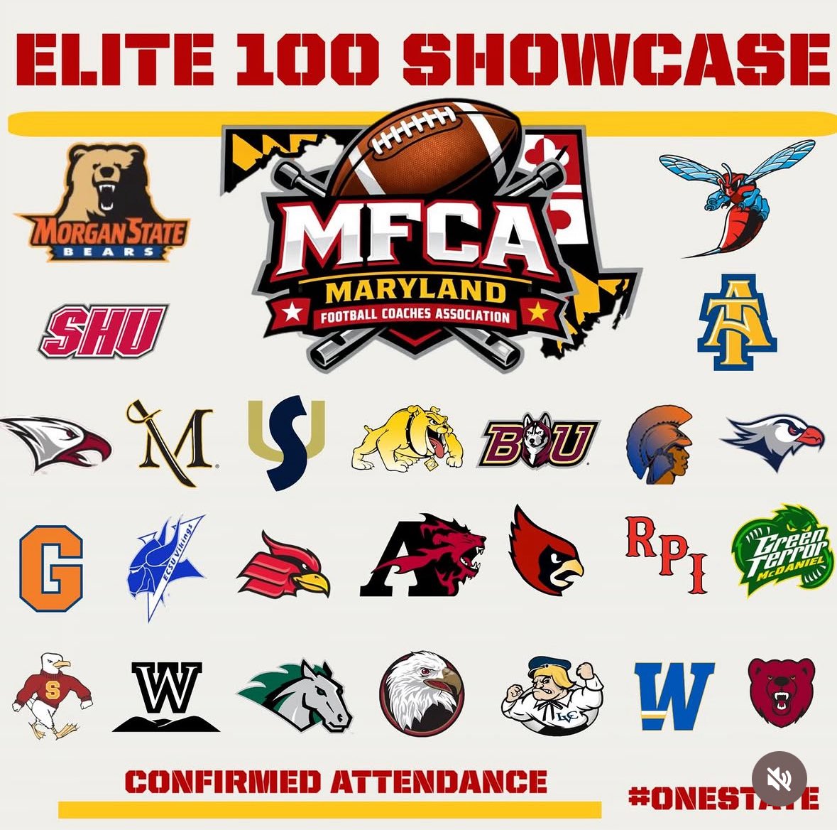 NateKropkowski's tweet image. Excited for the opportunity to compete at the @MFCA1988 Elite 100 Showcase on May 17th!  #ONESTATE

Looking forward to meeting all of the coaches in attendance. Thank you for the invite @CoachAbel92 

@broadneckfb @CoachAaronRHA @CoachRiley73 @DmvSportsLive6 @MaxPreps