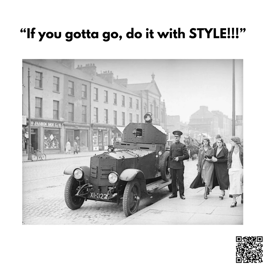 A Rolls Royce armored car during the Balfour Riots in 1935.

👉 Learn more: bit.ly/3NJvjkk

#SteveLevibooks  #Detectivebooks #Mysteries #crimebooks #history