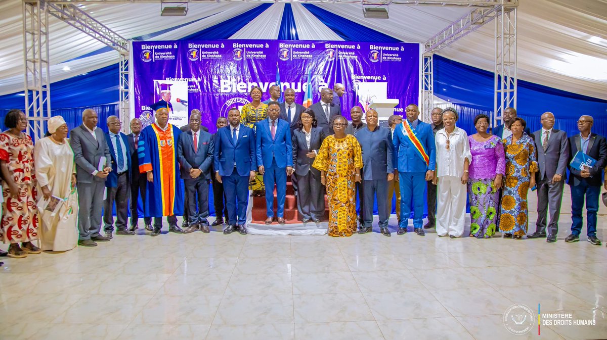 Le Ministre Samuel MBEMBA KABUYA a procédé au vernissage d’un « mélange » de 40 articles juridiques dédié au professeur ordinaire émérite Joseph MVIOKI BABUTANA, le lundi 13 avril 2026 à l'université de Kinshasa. 

Ayant pour titre « Dimensions collectives et récursivité des