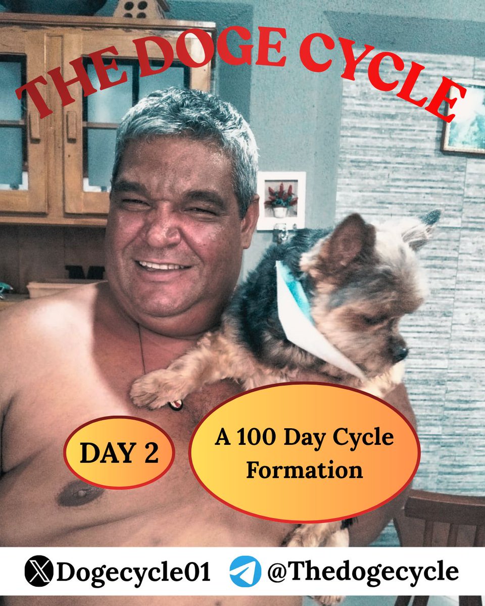 Day 2 of 100.

Every cycle starts small…
then becomes unstoppable.
We’re building this one step at a time.

🐕

Stay locked in.
🐕 The Doge Cycle has begun. Don’t miss this one.

#DogeCycle