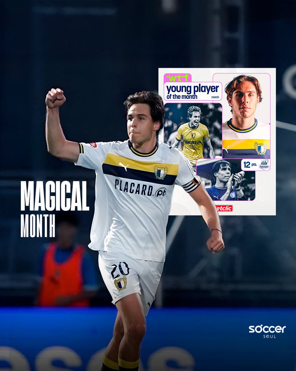 A magical month. 
Gustavo Sá named Young Player of the Month in the Primeira Liga.

#SoccerSoul #OurSoulisOne #GustavoSa