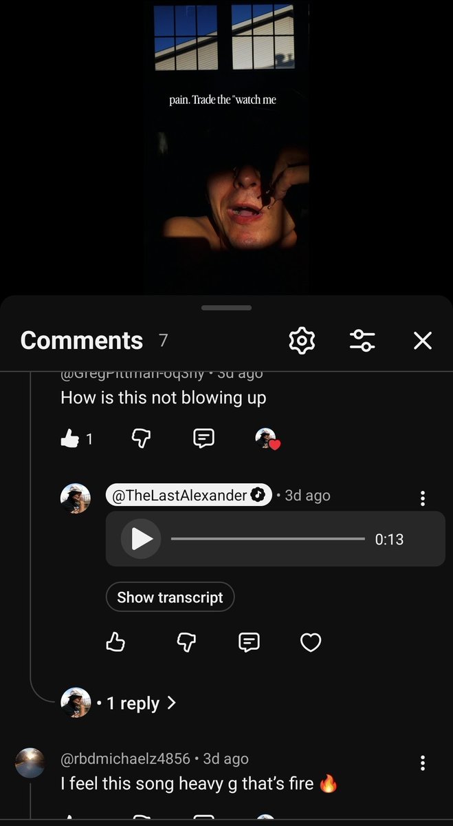 Last Alex tweet media