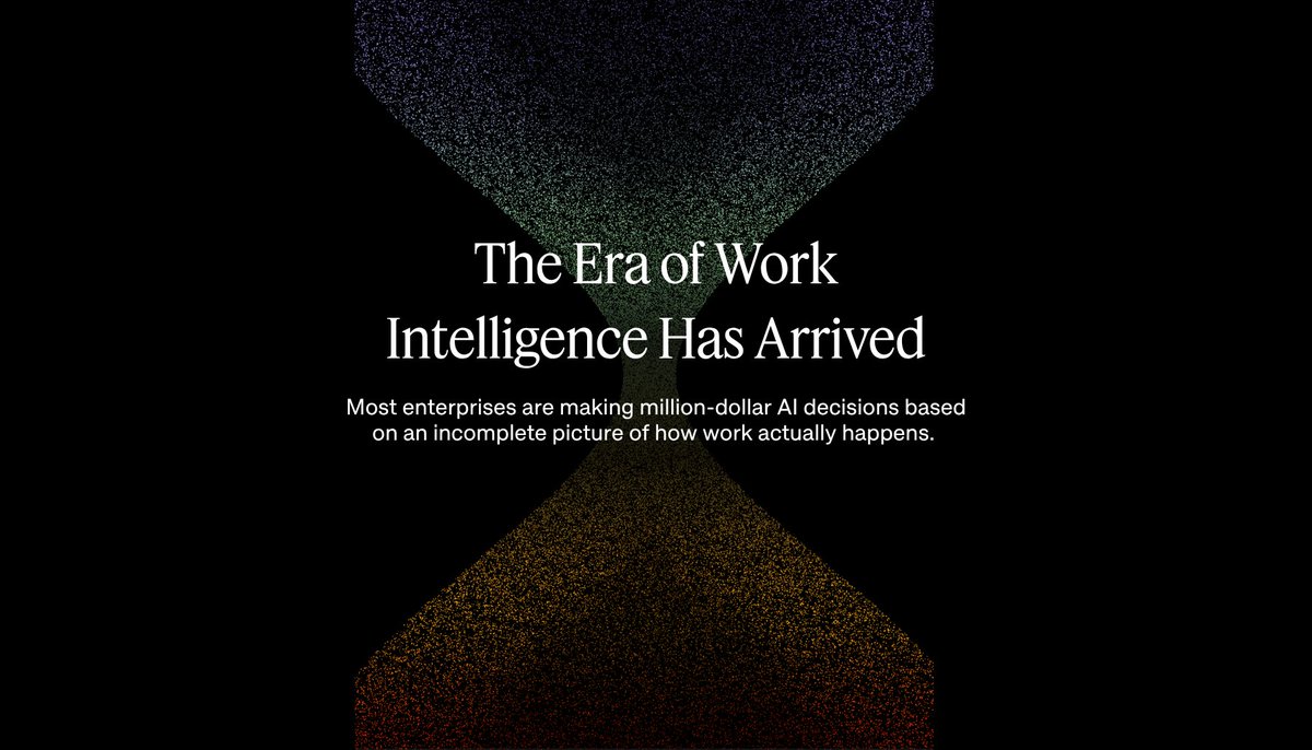getlaurel's tweet photo. If 25% of your organization's work is invisible, what exactly are you optimizing?

AI speeds up the work that was already visible. The rest stays dark.

Full recap 👉 https://t.co/zNx9fYUUKs https://t.co/4FrTEjuUX2