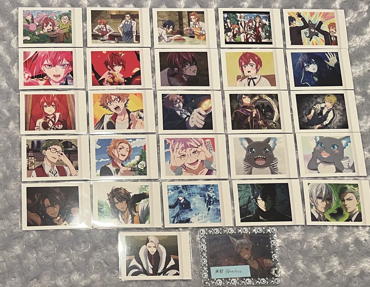 haitoll2's tweet photo. ツイステ ぱしゃこれ アニメ 交換

譲）リドル エース デュース ケイト トレイ レオナ イデア オルト マレウス シルバー セベク グリム クルーウェル チェーニャ
求）スカラビア(カリム ジャミル) 
      式典服＞＞寮服1

・プロカ必読/郵送のみ
・1枚〜の交換可◎

お気軽にお声掛けください！ https://t.co/TKo8RnCiqC