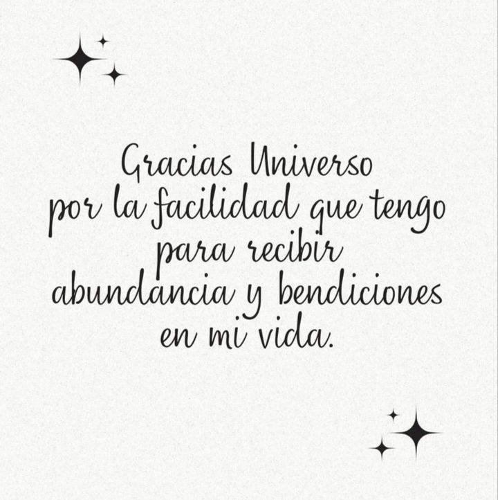 afirmacion diaria para atraer abundancia y oportunidades 🍀🌠
