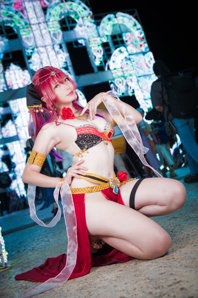 nico_cos39's tweet photo. ホロライブ
▶︎宝鐘マリン
▷ パイパイ仮面でどうかしらん？
　（踊り子）

Photo▶︎@Q_227 
#ラグコス　#ラグコス2025 https://t.co/RdtCyLqOyj