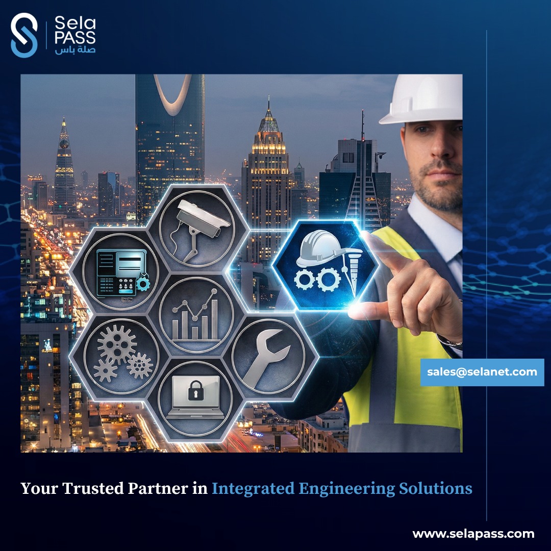 SelaPASS's tweet photo. Sela PASS is your trusted partner in Power, Automation, Safety &amp; Security systems in Saudi Arabia. 
Discover more: https://t.co/JyAU2AIiXo⁠�
📩 info@selanet.com
#SelaPASS #Engineering #Power #Automation #Safety #Security #SaudiVision2030 #29Years https://t.co/Jd7ezKb9A7
