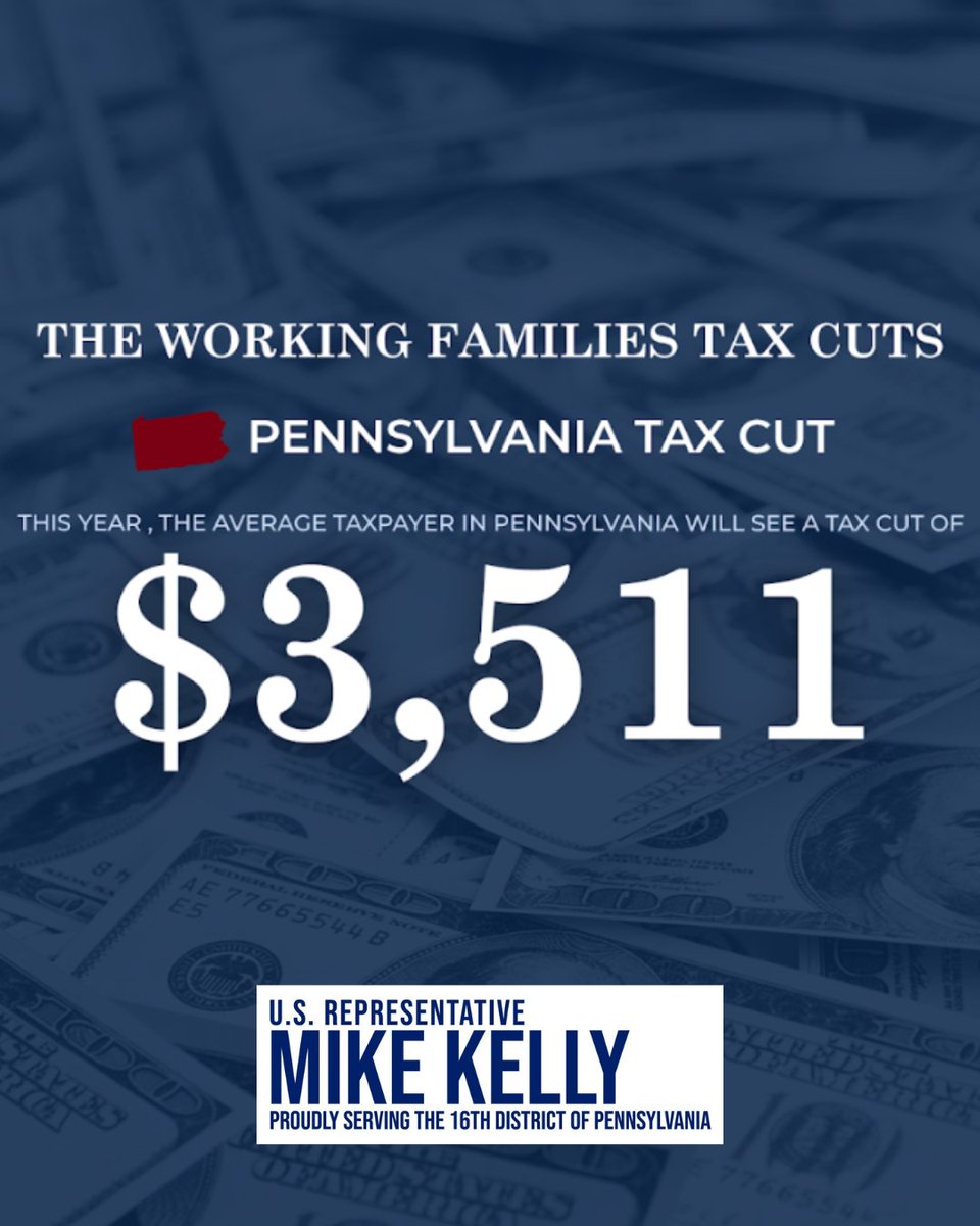 Image for the Tweet beginning: Pennsylvania families deserve to keep