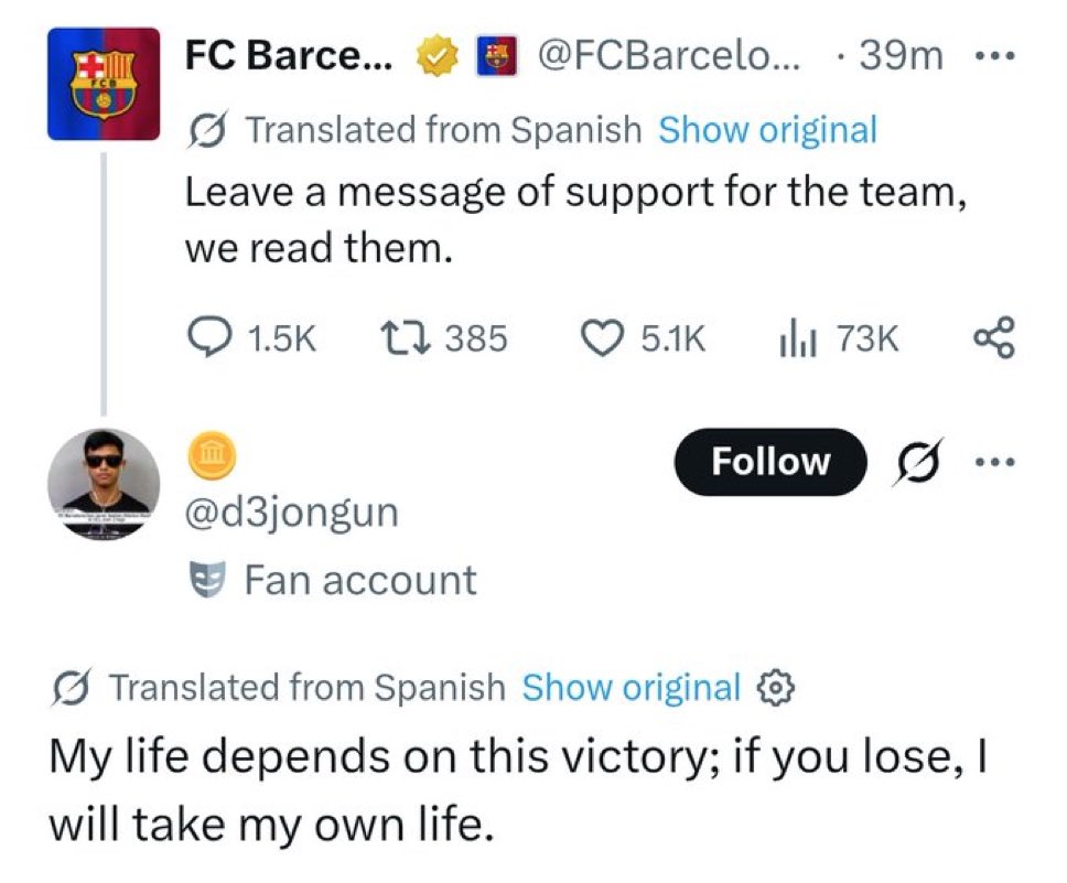 Barça Spaces tweet media