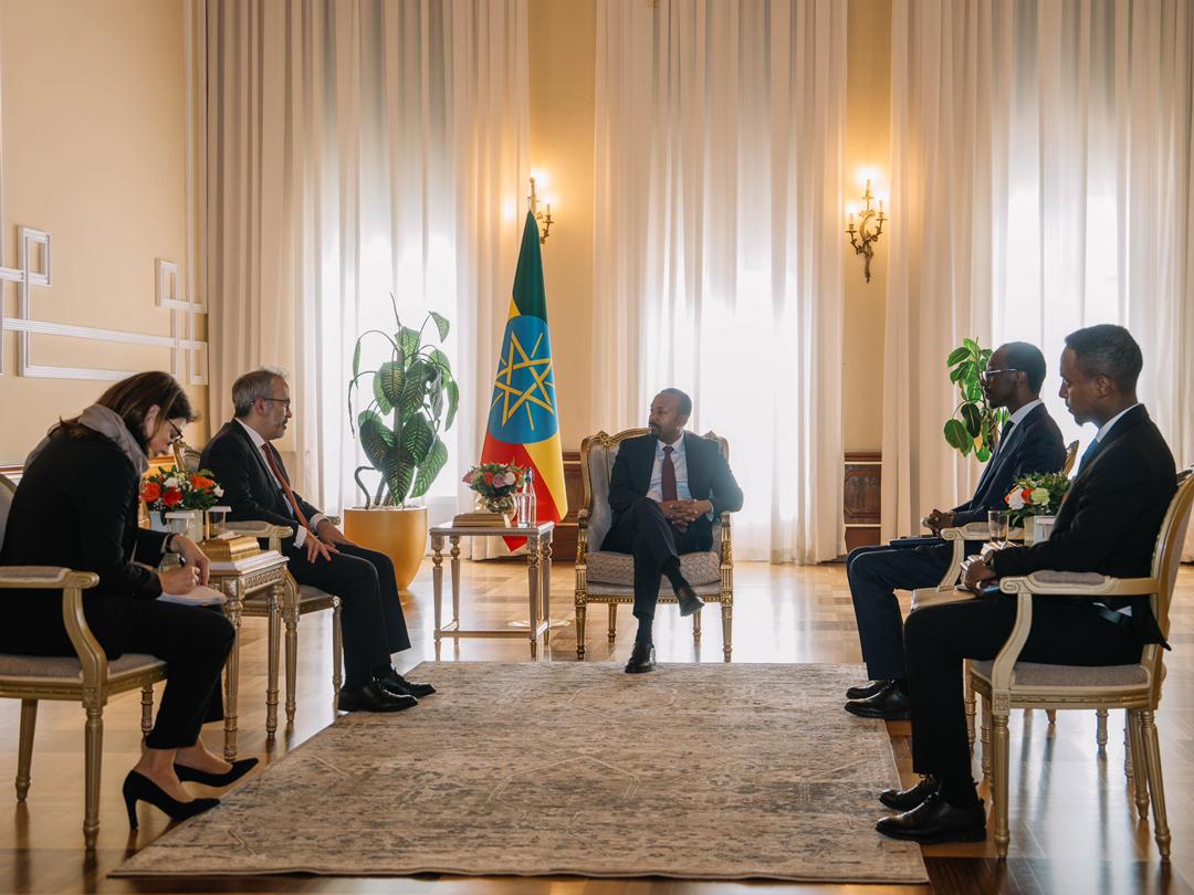 I met Portugal’s Minister of State and Foreign Affairs, <a href="/PauloRangel_pt/">Paulo Rangel</a>, today to discuss strengthening bilateral relations and expanding cooperation in key areas.