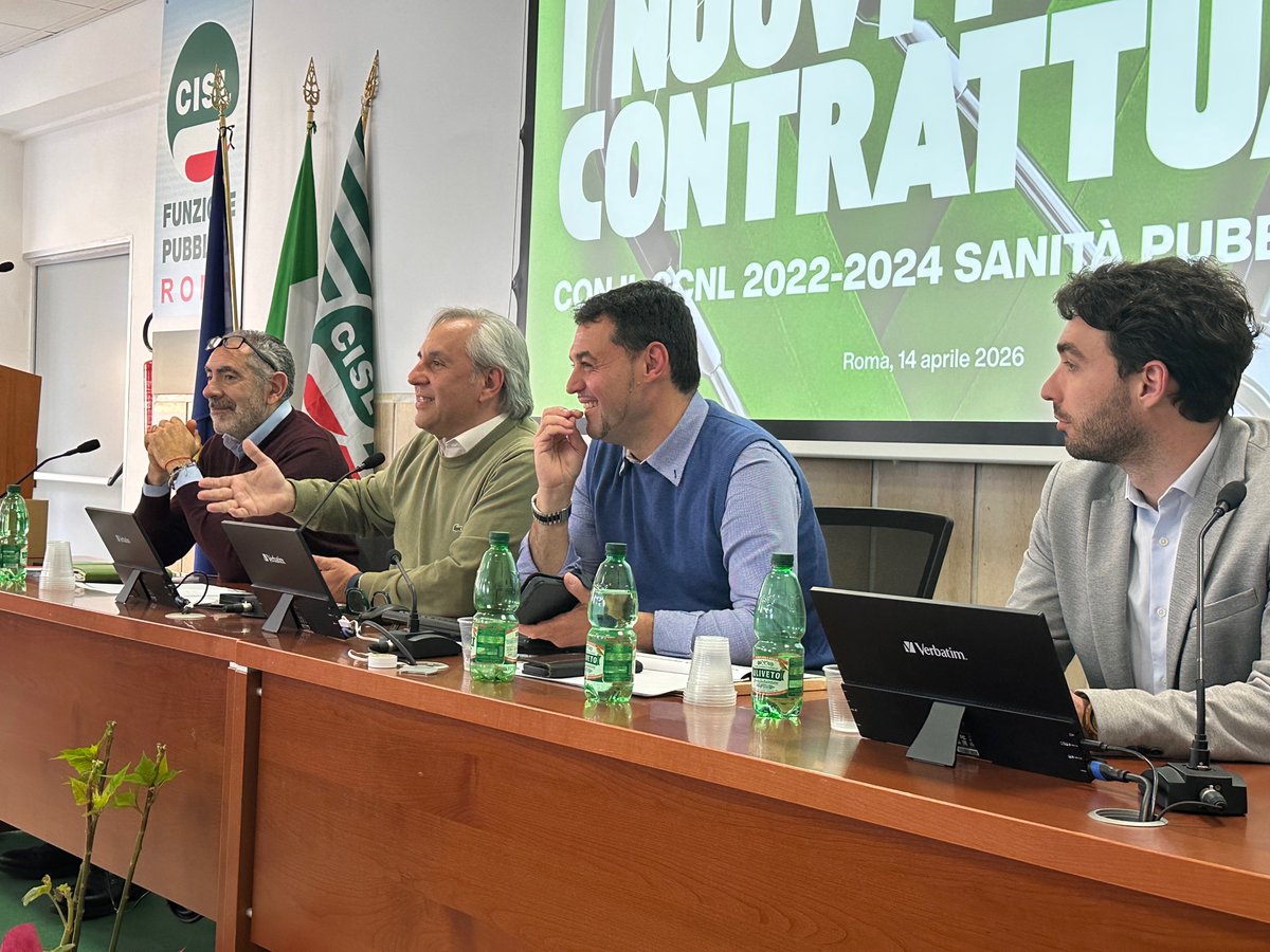 cisl_fplazio's tweet image. 📸 🟢🟢🟢 La giornata di approfondimento per dirigenti e delegati @cislfproma sui fondi contrattuali dopo la firma del #CCNL 2022-2024 della #Sanità pubblica. Con @giovan_fusco e @cosentinogianca, ospite a sorpresa il segretario generale @cislfp @chierchiar!

#Ilmiolavorovale
