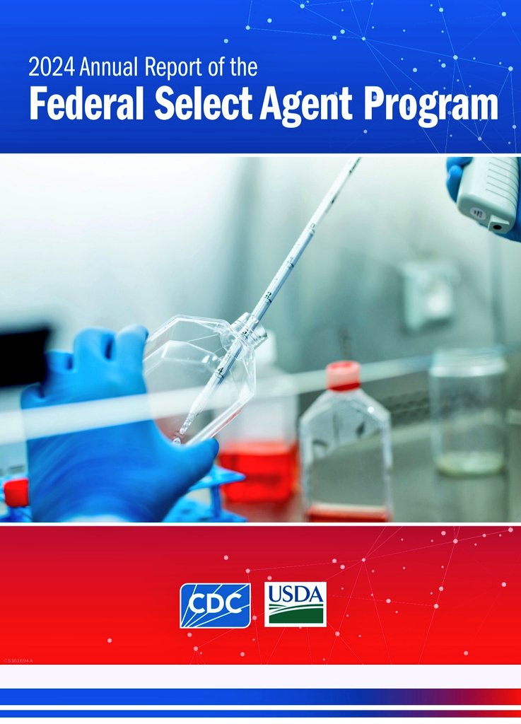joseramosvivas's tweet image. ¿Cómo se custodian los patógenos más peligrosos del mundo? 🧪🛡️ El nuevo informe del Federal Select Agent Program (FSAP) del CDC y y USDA revela datos clave sobre la seguridad biológica en EE. UU. 📊✨#bacterias #virus #parásitos
​✅ Cero robos o pérdidas de agentes biológicos