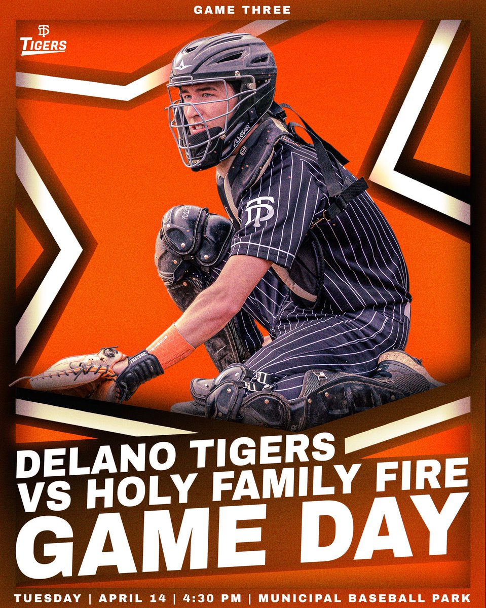 Delano Tigers Baseball tweet media