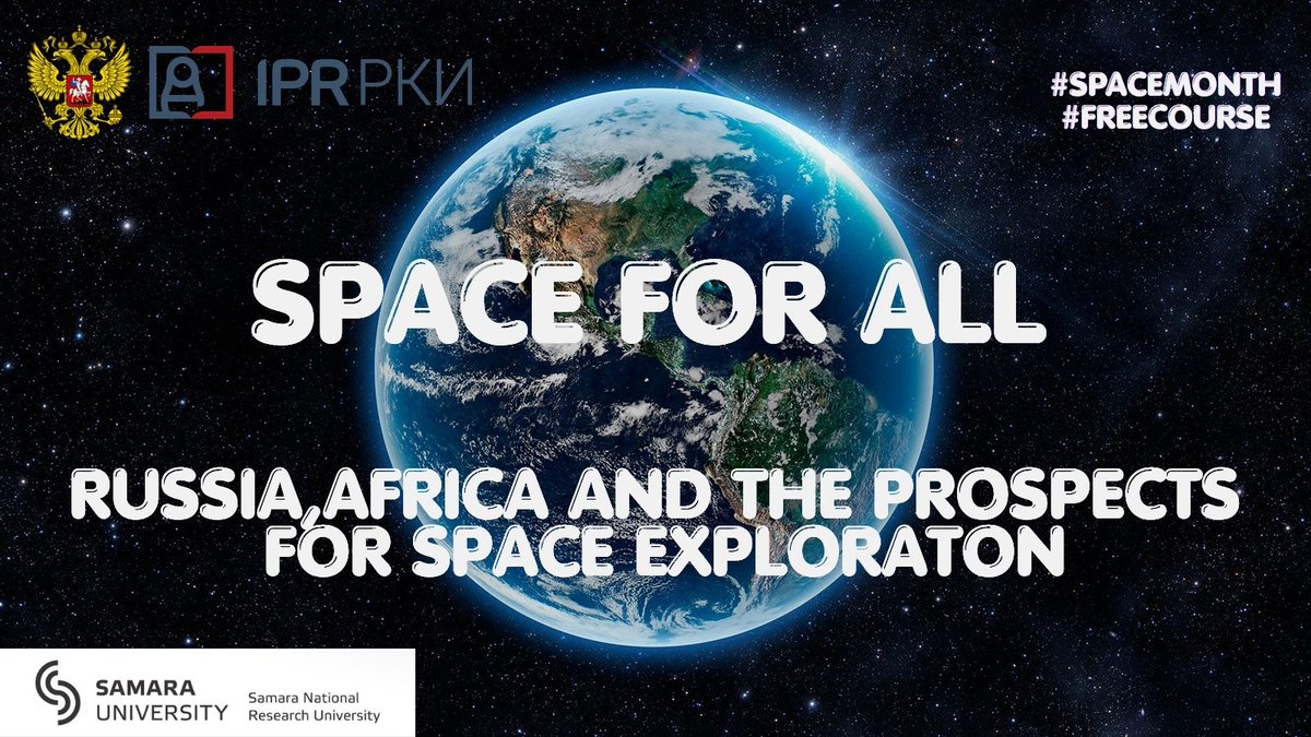 EmbassyofRussia's tweet image. #ANNOUNCEMENT

Free online course: Russia-Africa Space Exploration

👉 Register: shorturl.at/GJeo6

🇷🇺🌍 Space Month (Gagarin 1961)
🗓 17-27 April | English

Topics: space history, cooperation, nanosatellites, future missions

#SpaceExploration