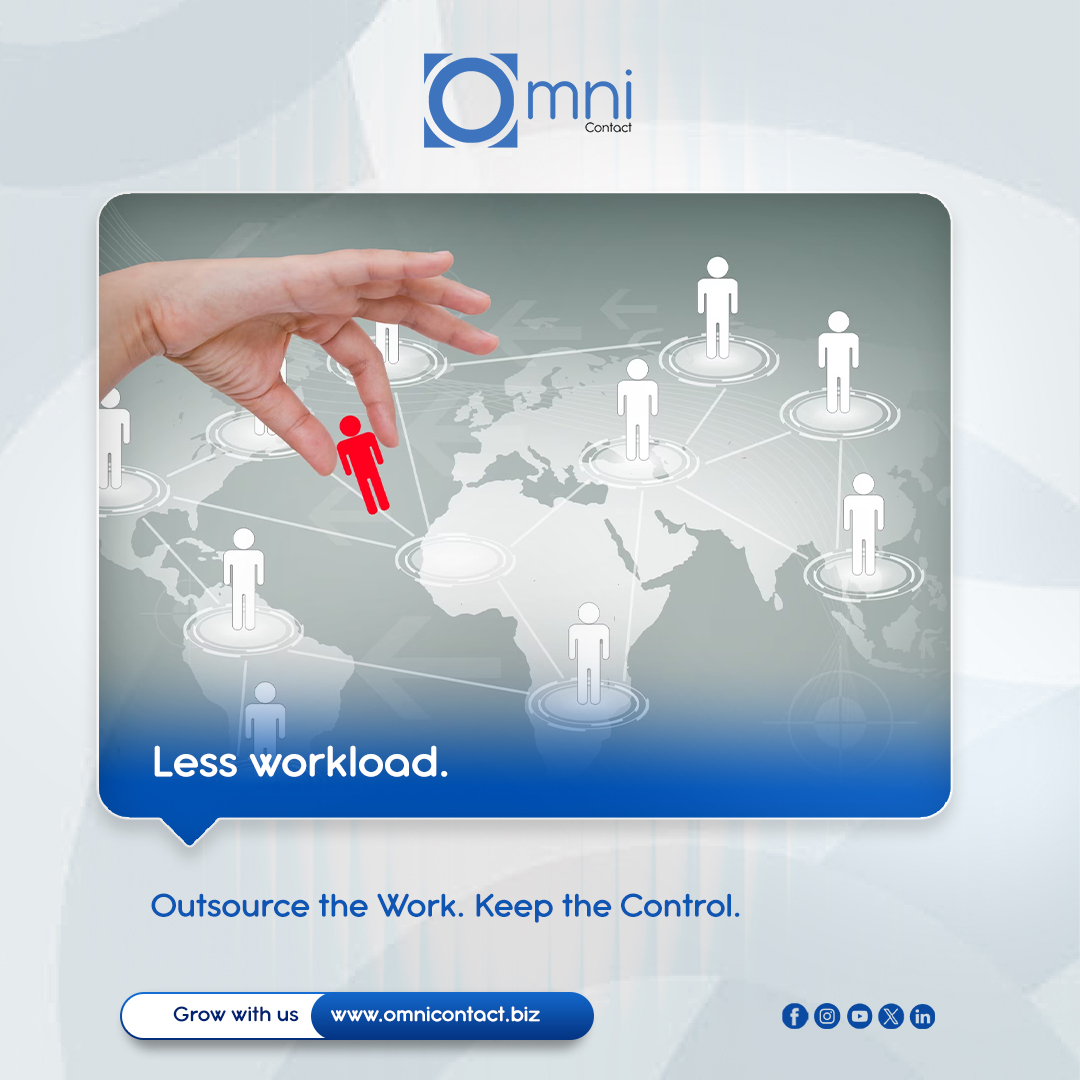 omnicontact_bpo's tweet image. Outsourcing doesn’t mean losing control. It means gaining time, efficiency, and better results, without the overhead.​
​
Work smarter, not harder.​
​
#BusinessEfficiency #Outsourcing #OmniContact