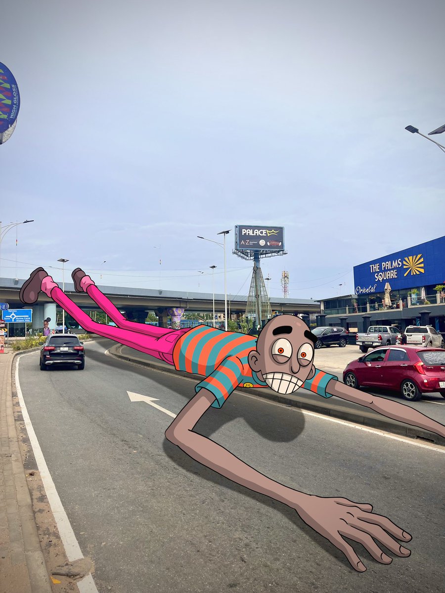 Dodos still exploring Accra randomly. I know Accra isn’t just these places. But he can only go where I go. 
See you in Dansoman