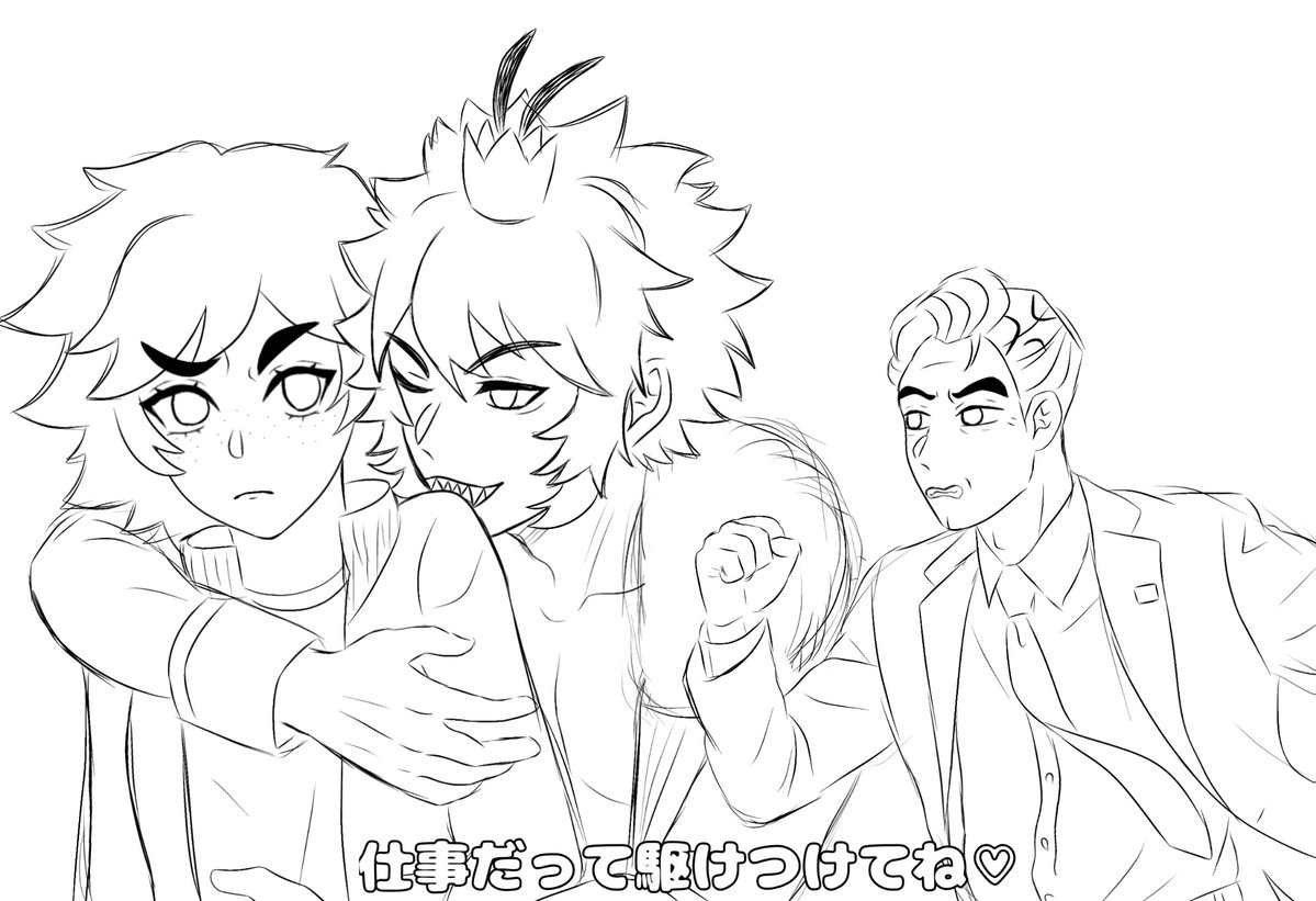 AkbarMoham77137's tweet image. #Jerbel #Titus
仕事だって駆けつけてね♡
たいたす擬人化⚠️