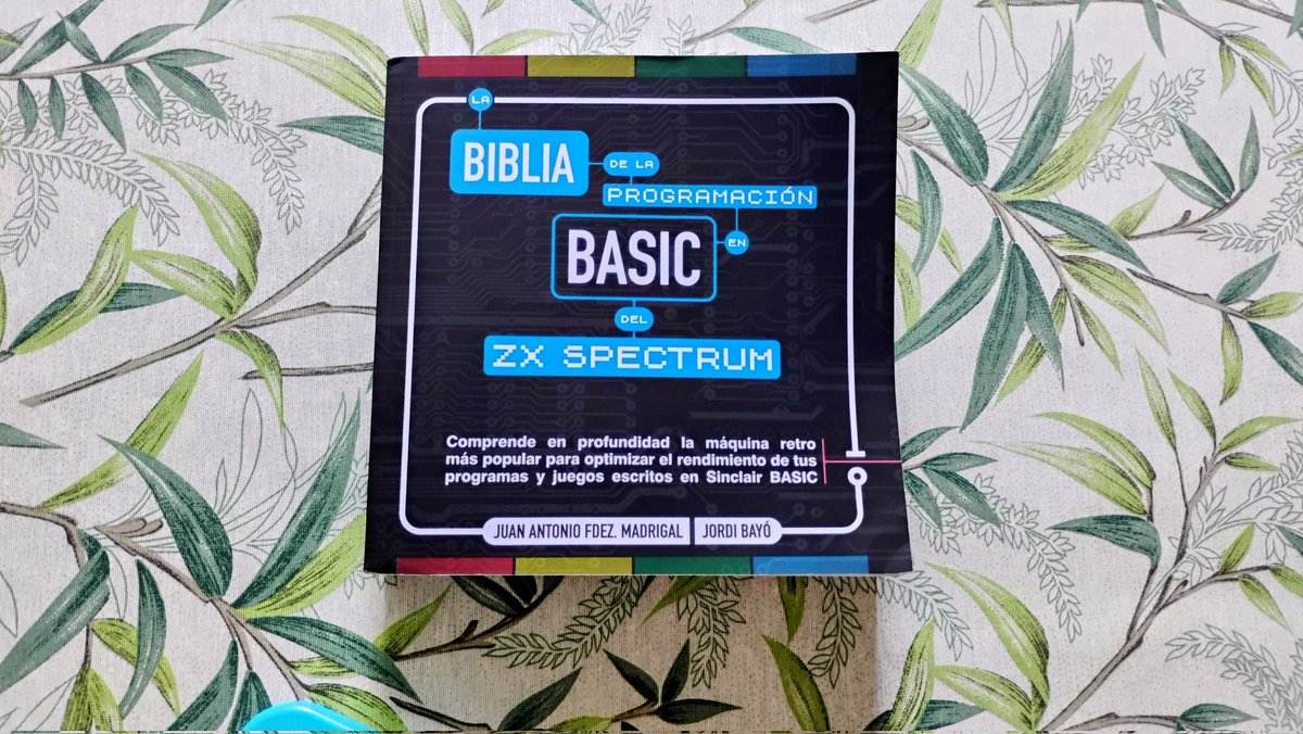 Packobilly2's tweet photo. Pues ya llegó el libro sobre Basic de Sinclair, escrito por Juan Antonio Fernández y Jordi Bayó.
Ahora bien... 
Lo empezaré?
- Seguro que sí.
Sacaré provecho de su contenido?
- Seguro que sí.
Lo acabaré?
- (...)
Lo que sí está claro es que se ve espectacular!
😃🤘♥️🤘😃 https://t.co/z4R6URD03E