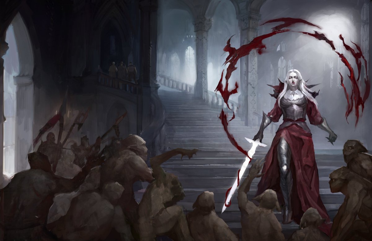 Myrtille_art's tweet photo. It seems it's time for #PortfolioDay
I’m Anton, a freelance concept artist and illustrator.
I draw fantasy characters and a lot more other stuff ! https://t.co/bk53NelUI9