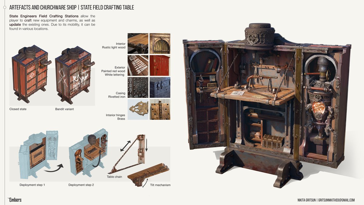 NikitaGritsun's tweet image. Hi #PortfolioDay

My name is Nikita and I am an environment concept artist. I love everything architecture related, interiors, exteriors, and pipes.