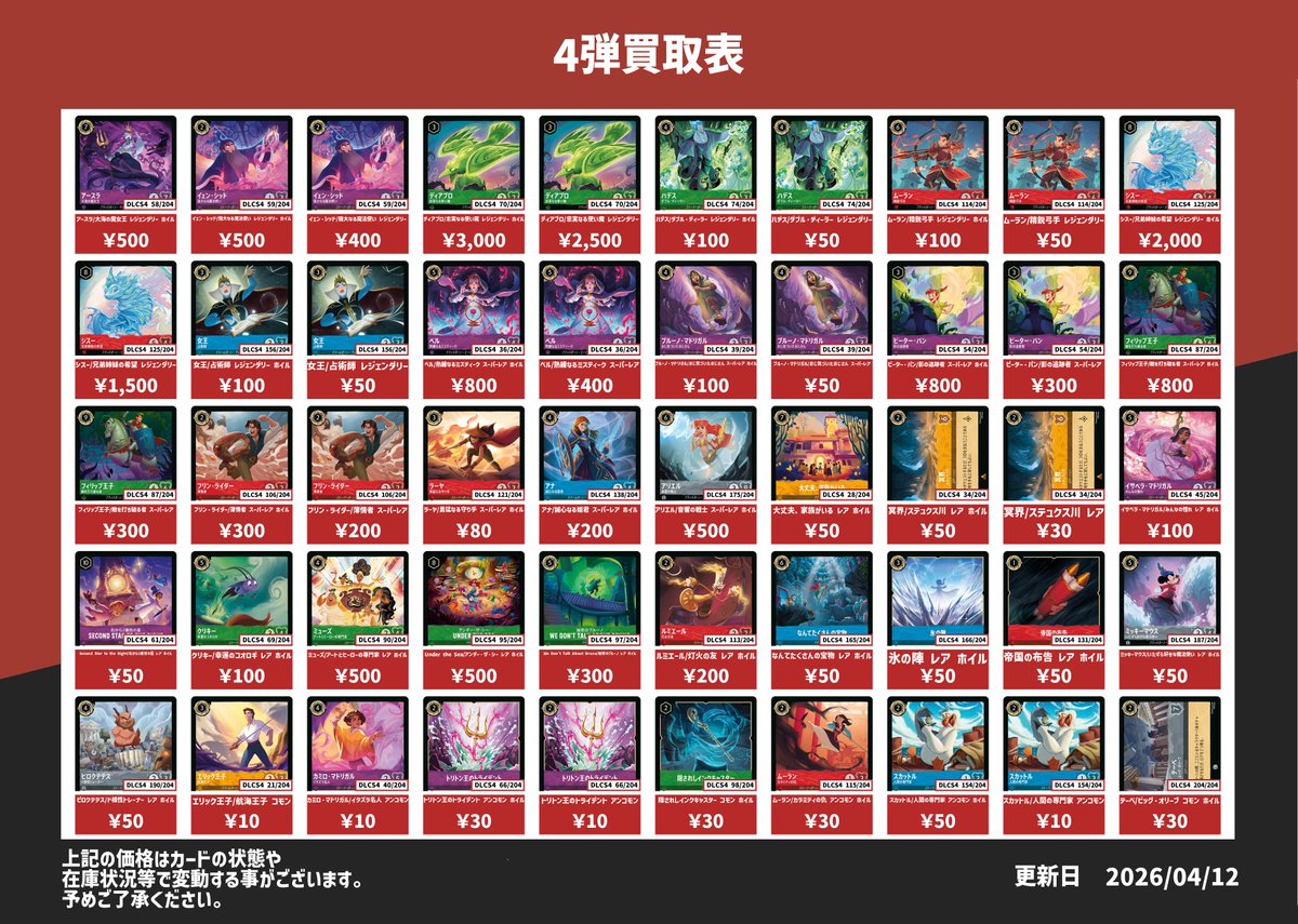 ディズニー・ロルカナ専門店ロアマスター tweet media