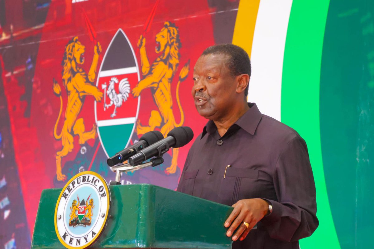 TurkanaAssembly's tweet photo. The Prime Cabinet Secretary &amp; CS Foreign &amp; Diaspora Affairs @MusaliaMudavadi in his opening remarks emphasized the growing role of County Assemblies as key pillars in strengthening devolution. He reaffirmed devolution as a transformative foundation of the Constitution. https://t.co/mYcC6a6Wzc