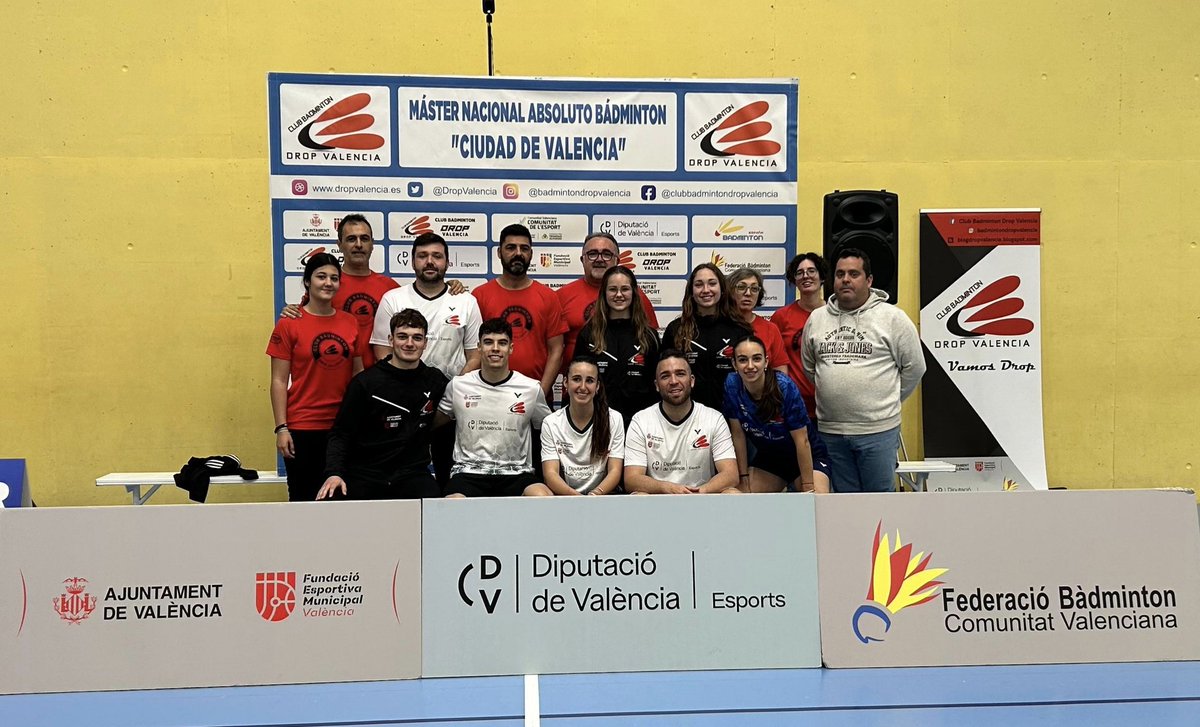 BADMINTON DROP VALENCIA tweet media