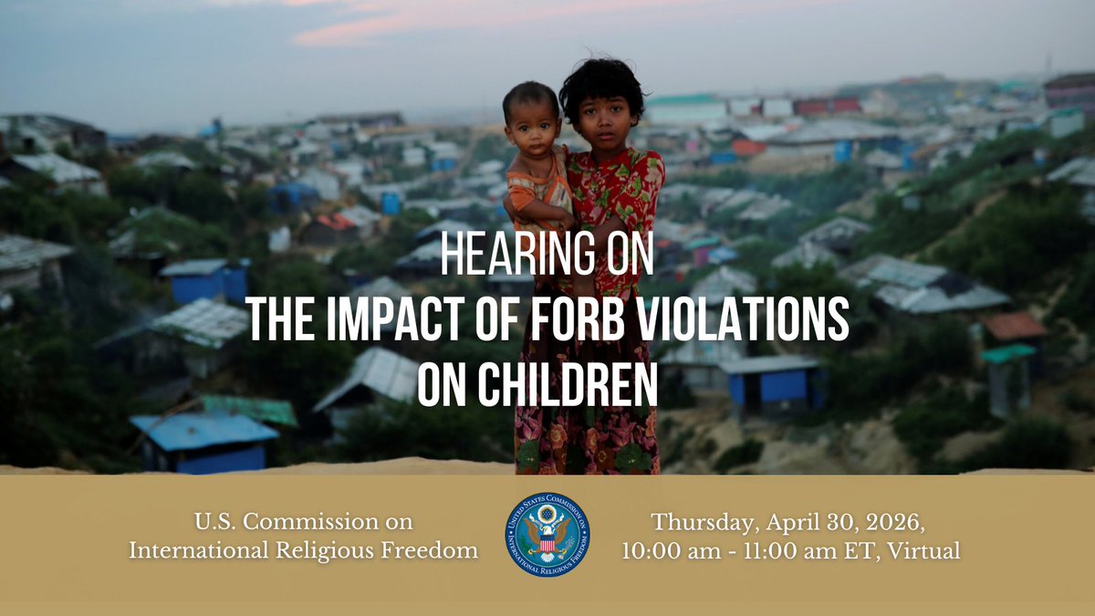 USCIRF tweet media