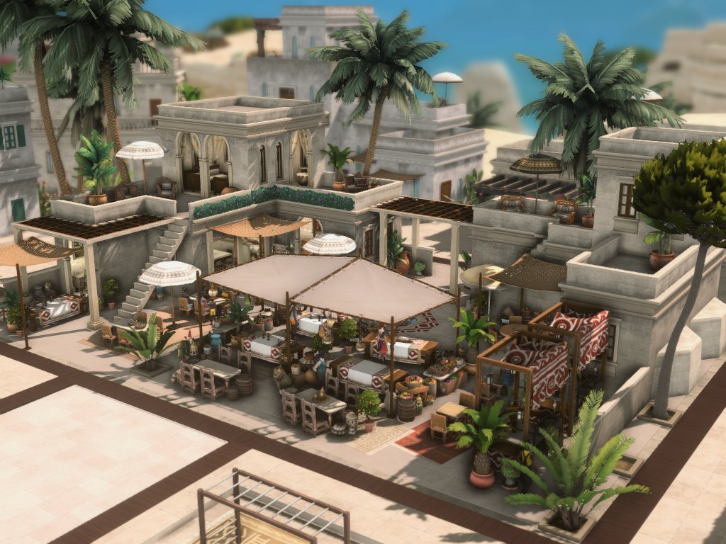 PlumbobKingdom's tweet image. Dambele Market ❤️ #RoyaltyandLegacy #Sims4 #TheSims 
Video: youtu.be/Kdx0jAPyrAs