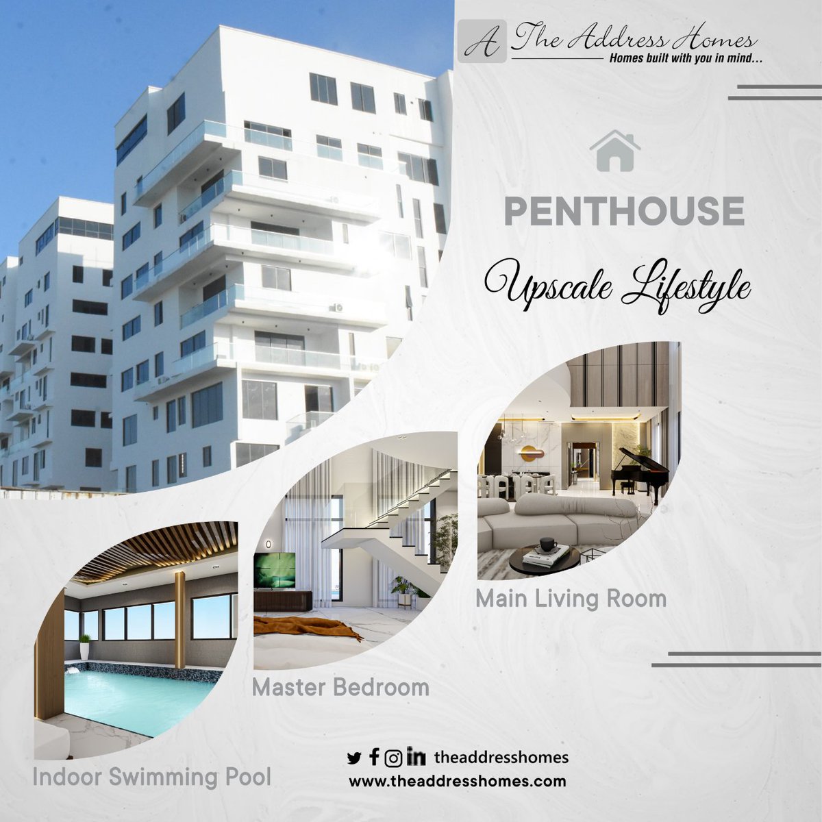 The Address Homes tweet media