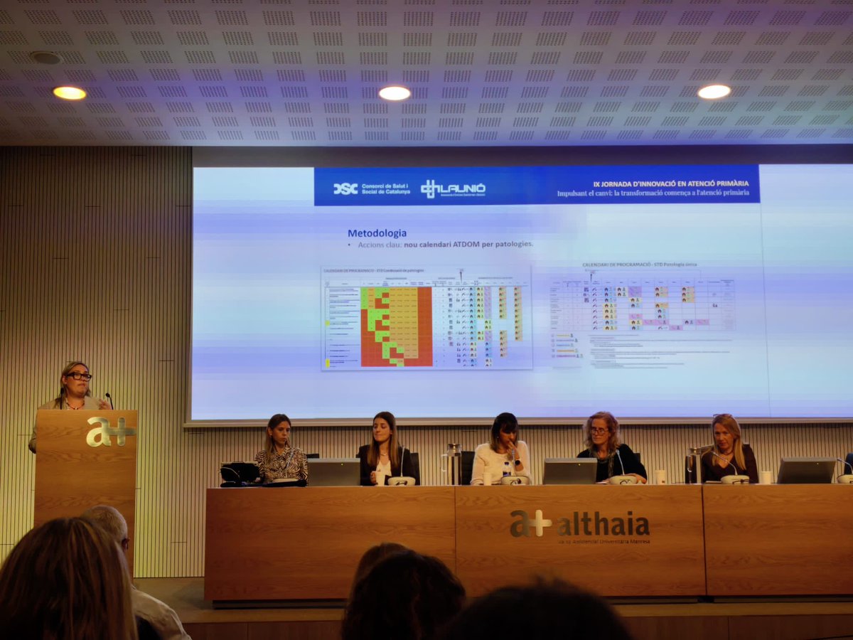 CAPSBEsq's tweet photo. Participem en la IV Jornada d'#Innovació en Atenció Primària amb:
👄"Implementació d'un model sistèmic de detecció de la disfàgia orofaríngia en atenció primària domiciliària"
☑️"De "Apagar focs" a flux estandarditzat: transformació Lean de l'#ATDOM al CAP Comte Borrell" https://t.co/TggegoZdHh