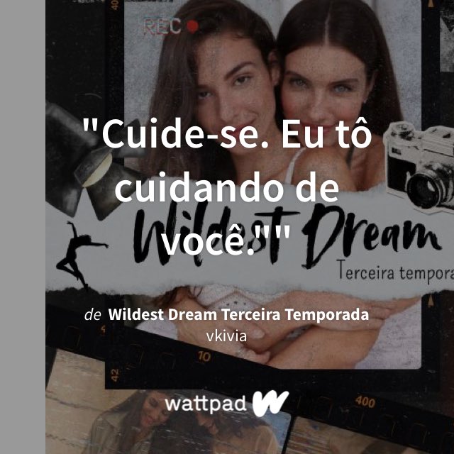 seukilvinho's tweet image. Veio aí a tão pedida terceira temporada! Prometo que não vou sumir e vou tentar fazer uma temporada incrível 

"Cuide-se. Eu tô cuidando de você."" #Wattpad #Quote wattpad.com/1610220904?utm…