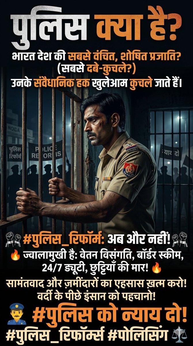 भारतीय संविधान में पुलिस एक्ट 1861 यथावत रखना भारतीय नागरिकों के लिए धोखा है राजतंत्र की पुलिस से लोकतंत्र स्थापित करना संभव नहीं है।