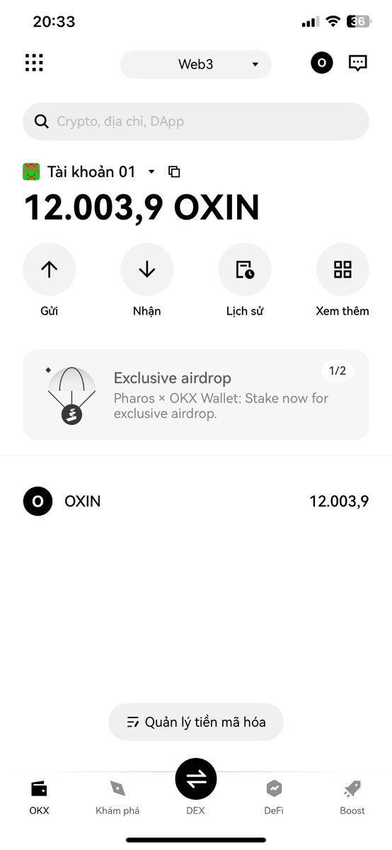khuccuong1996's tweet image. Bán oxin rate 300đ giá rẻ, ai ôm sổ xố ib zalo 0972549348
#oxinchain #airdrop #cheo